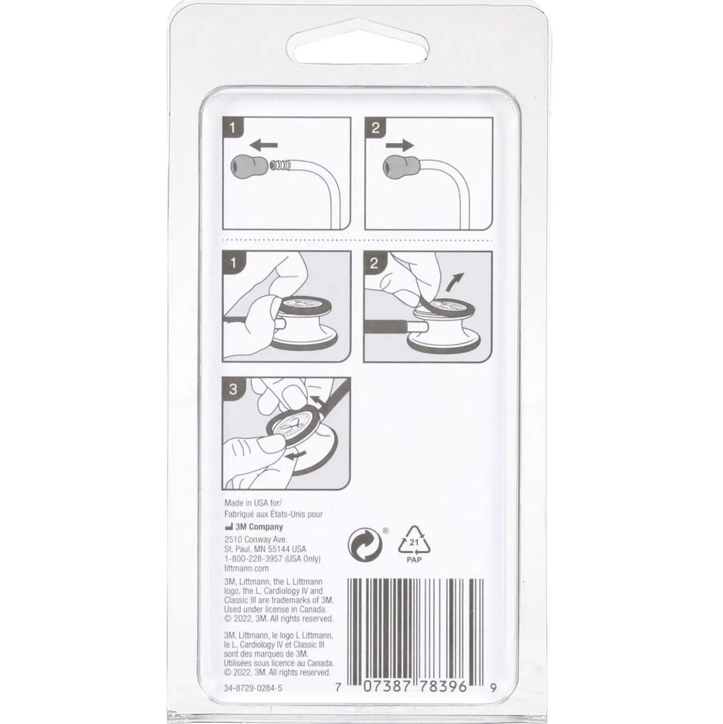 Ersatzteil-Set für Littmann Classic III, Core und Cardiology IV