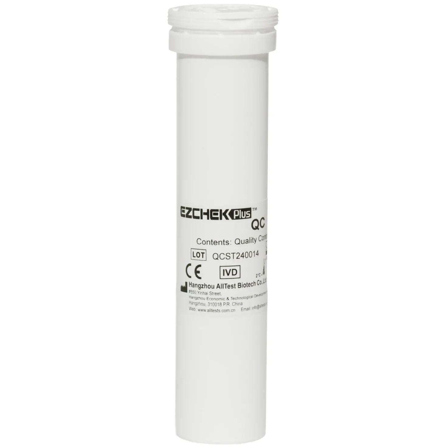 EZCHEK PLUS QC-Teststreifen