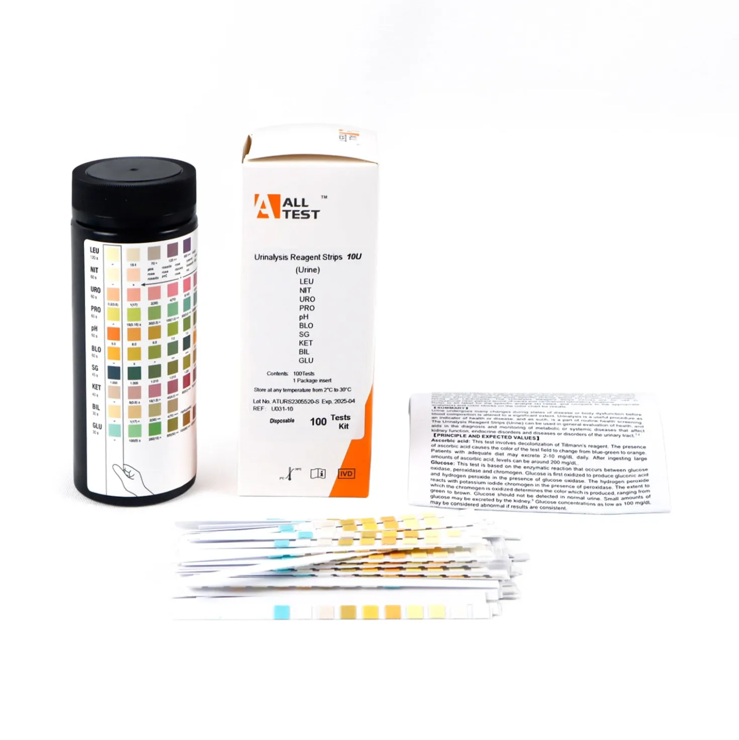 EZCHEK PLUS Urinteststreifen – 3 Parameter