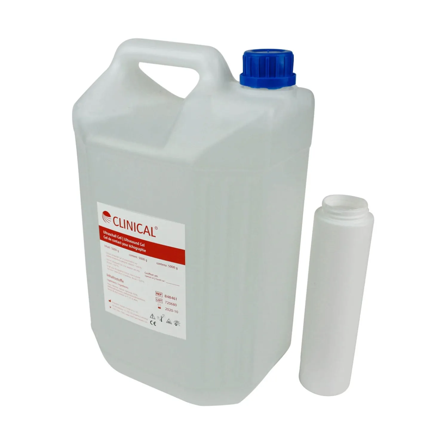 Farbloses Ultraschallgel Clinical
