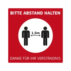 Fußbodenaufkleber Indoor