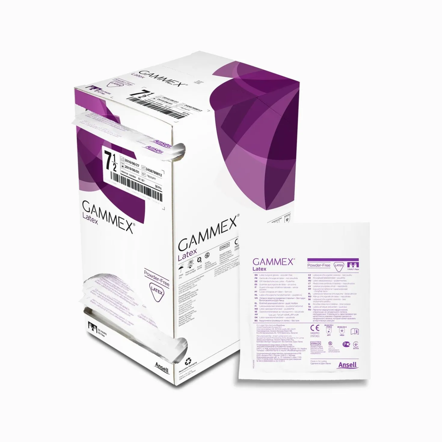 Gammex Latex Handschuhe