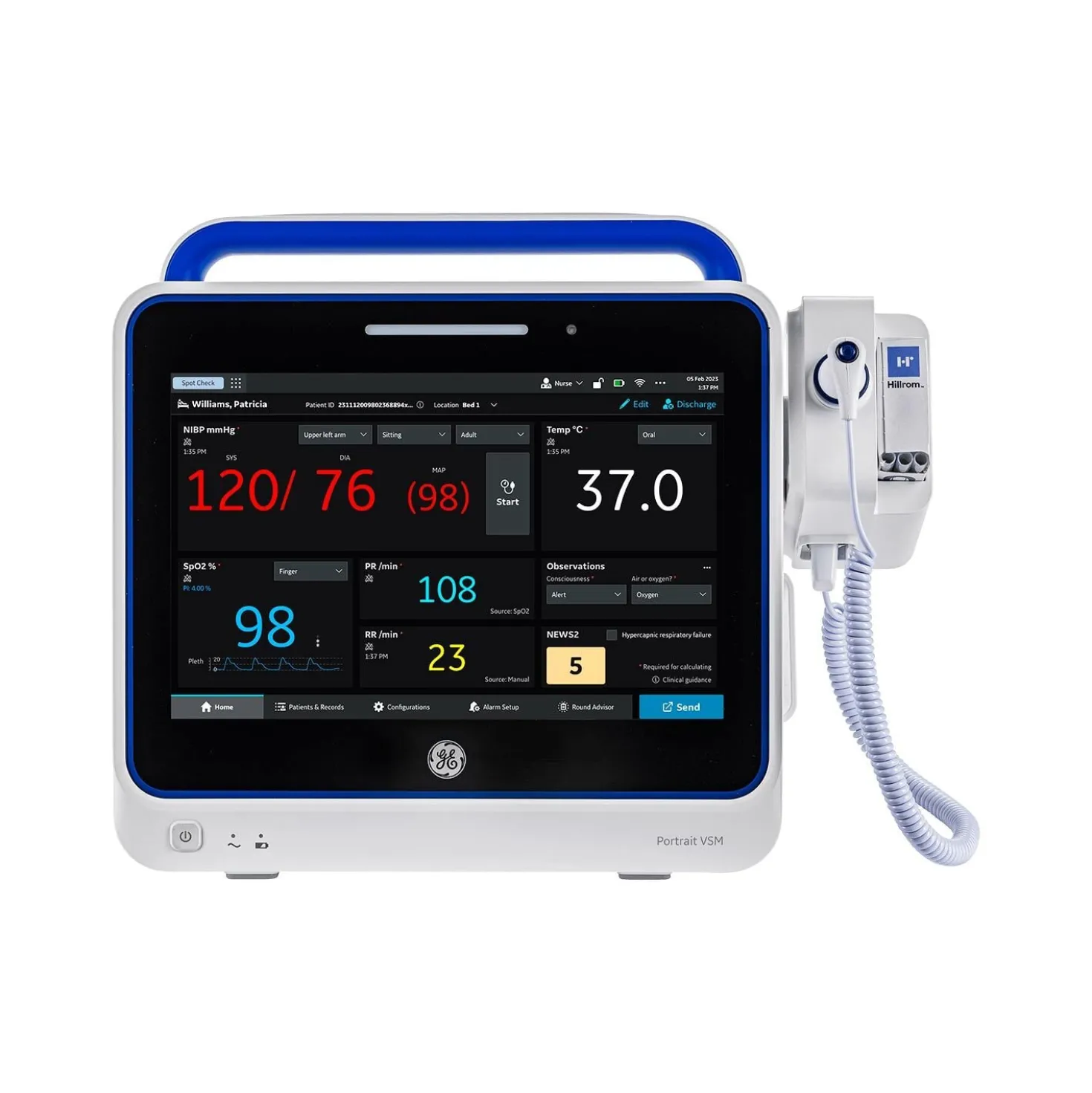 GE Portrait VSM Patientenmonitor