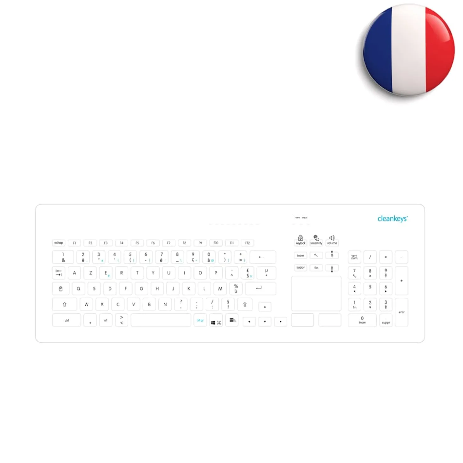 GETT Glas-Tastatur CK4