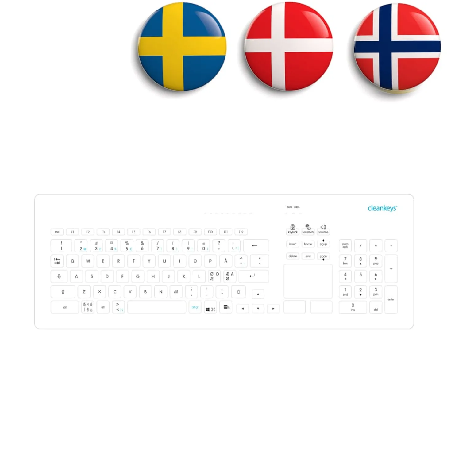 GETT Glas-Tastatur CK4