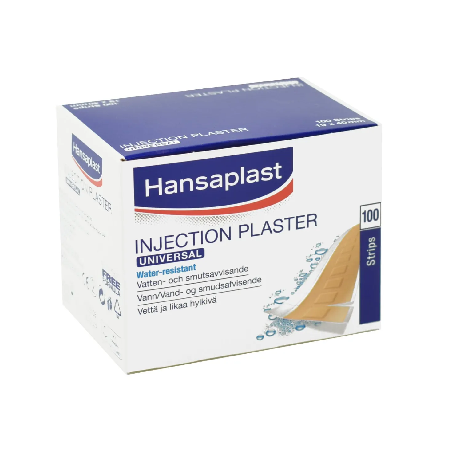 Hansaplast Universal Water Resistant Injektionspflaster