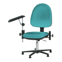 Höhenverstellbarer Blutentnahmestuhl