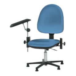 Höhenverstellbarer Blutentnahmestuhl