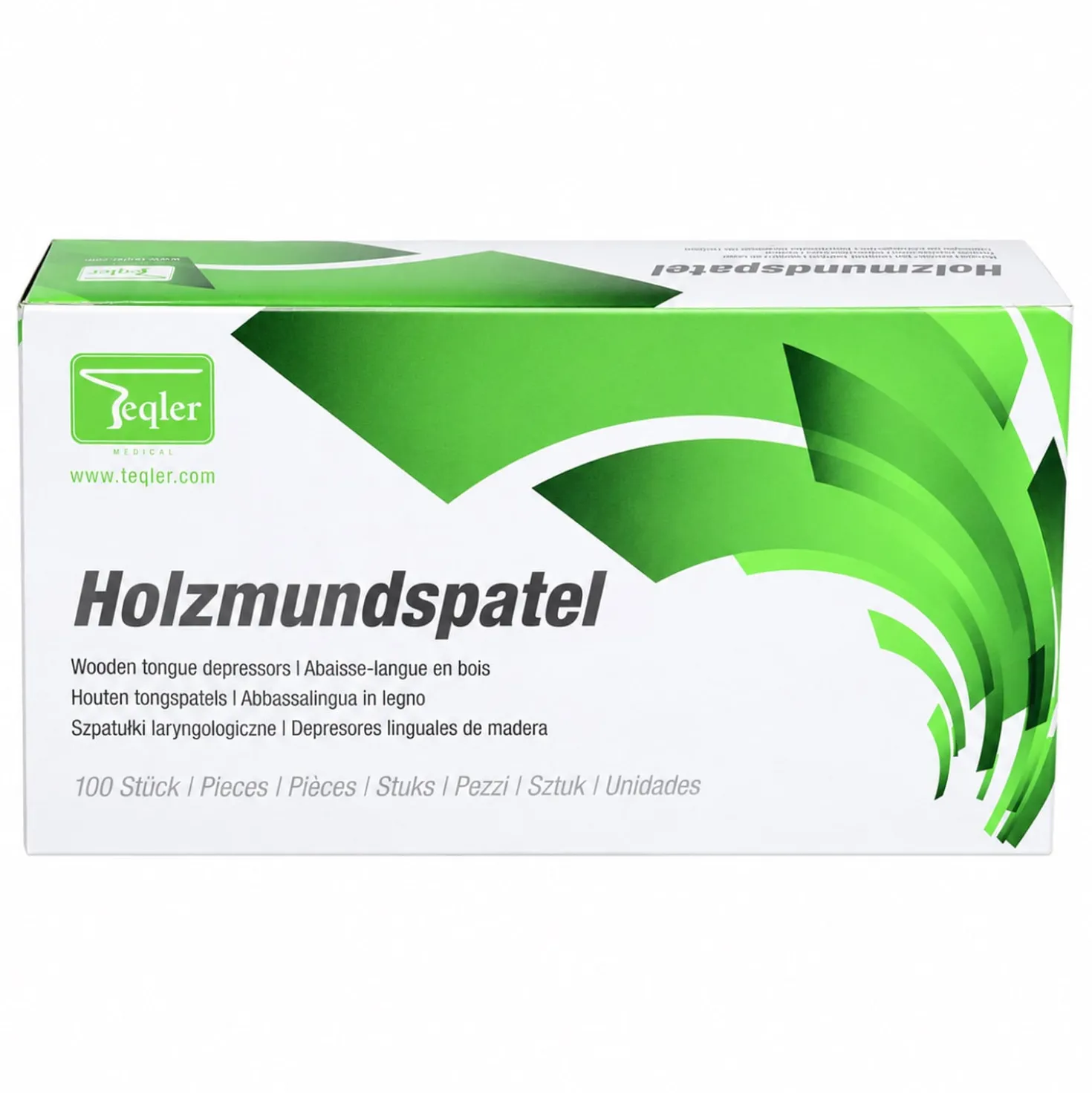 Holzmundspatel, 100 Stück