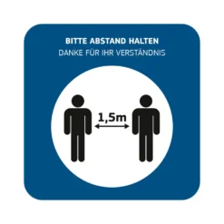 Hygiene-Hinweisschild