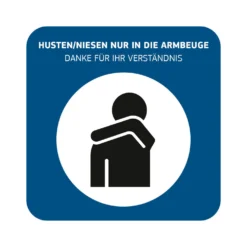 Hygiene-Hinweisschild