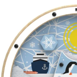 IKC Wandspielrad «Tag und Nacht in der Arktis»