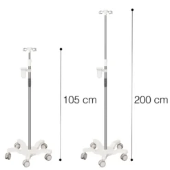 Infusionsständer aus Edelstahl