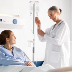 Infusionsständer aus Edelstahl