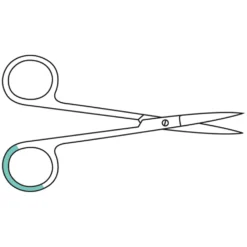 Irisschere, 11,5 cm