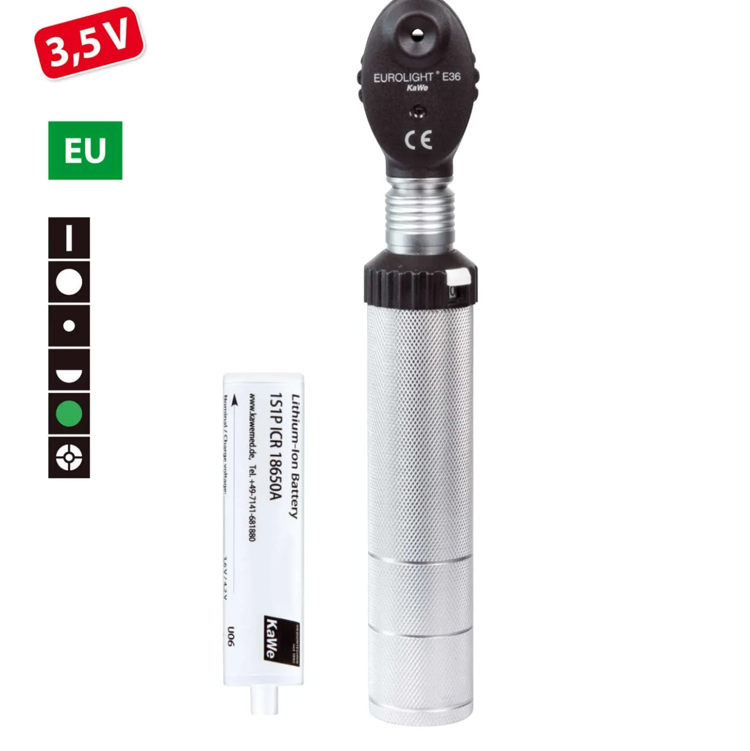 KaWe Eurolight E36 3,5 V-Ophthalmoskop