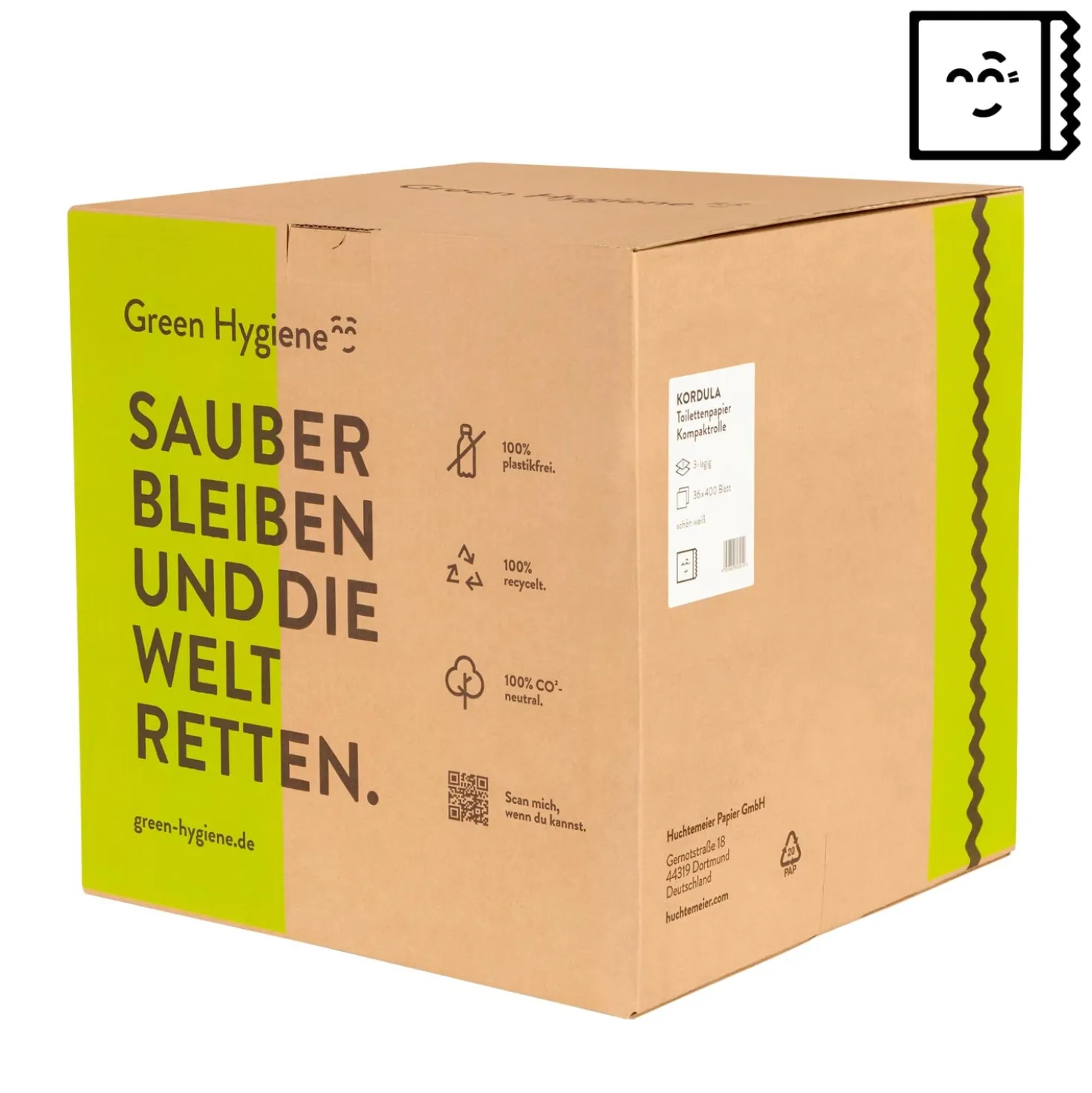 Ökologisches Toilettenpapier KORDULA