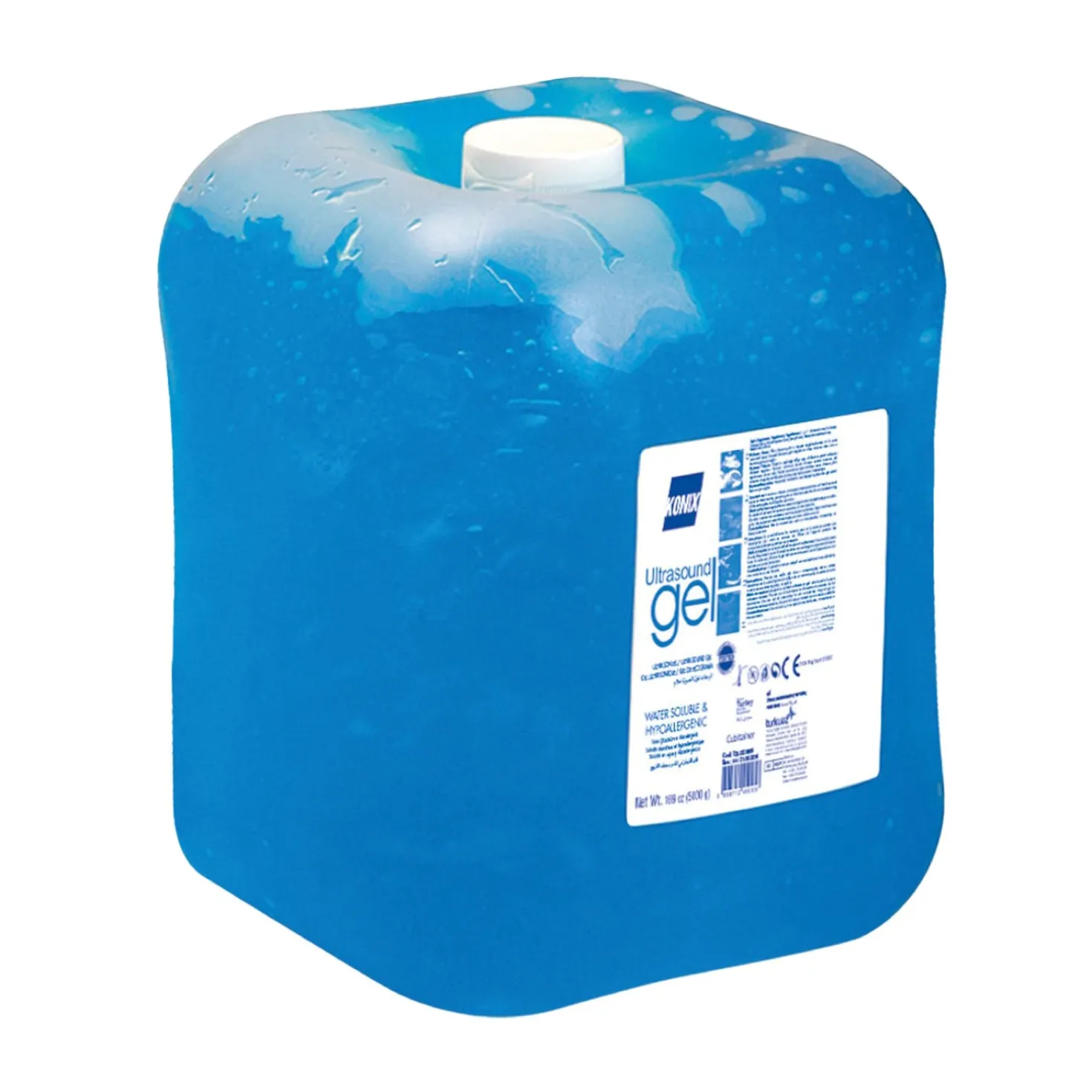 Konix Ultraschallgel blue