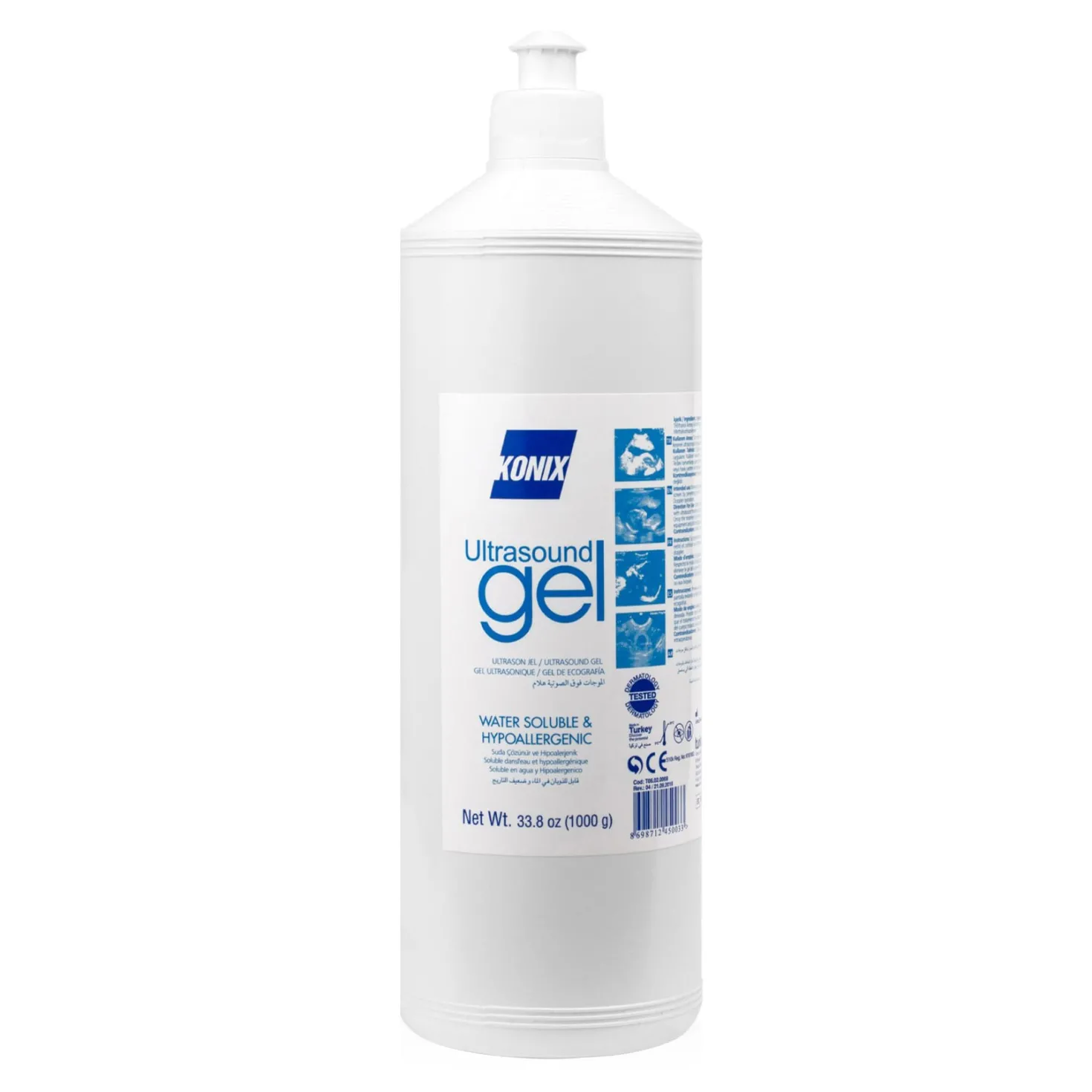 Konix Ultraschall Gel Clear