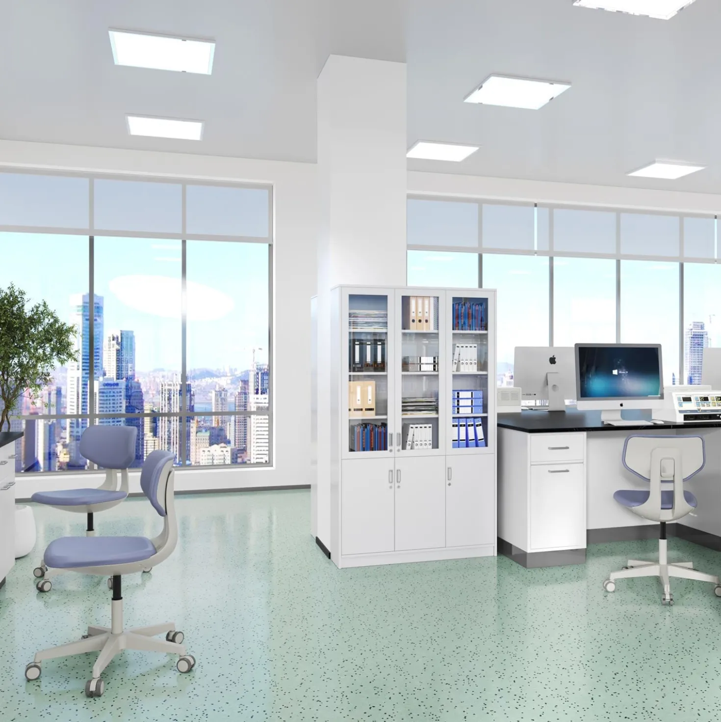 Laborhocker «MILAN»