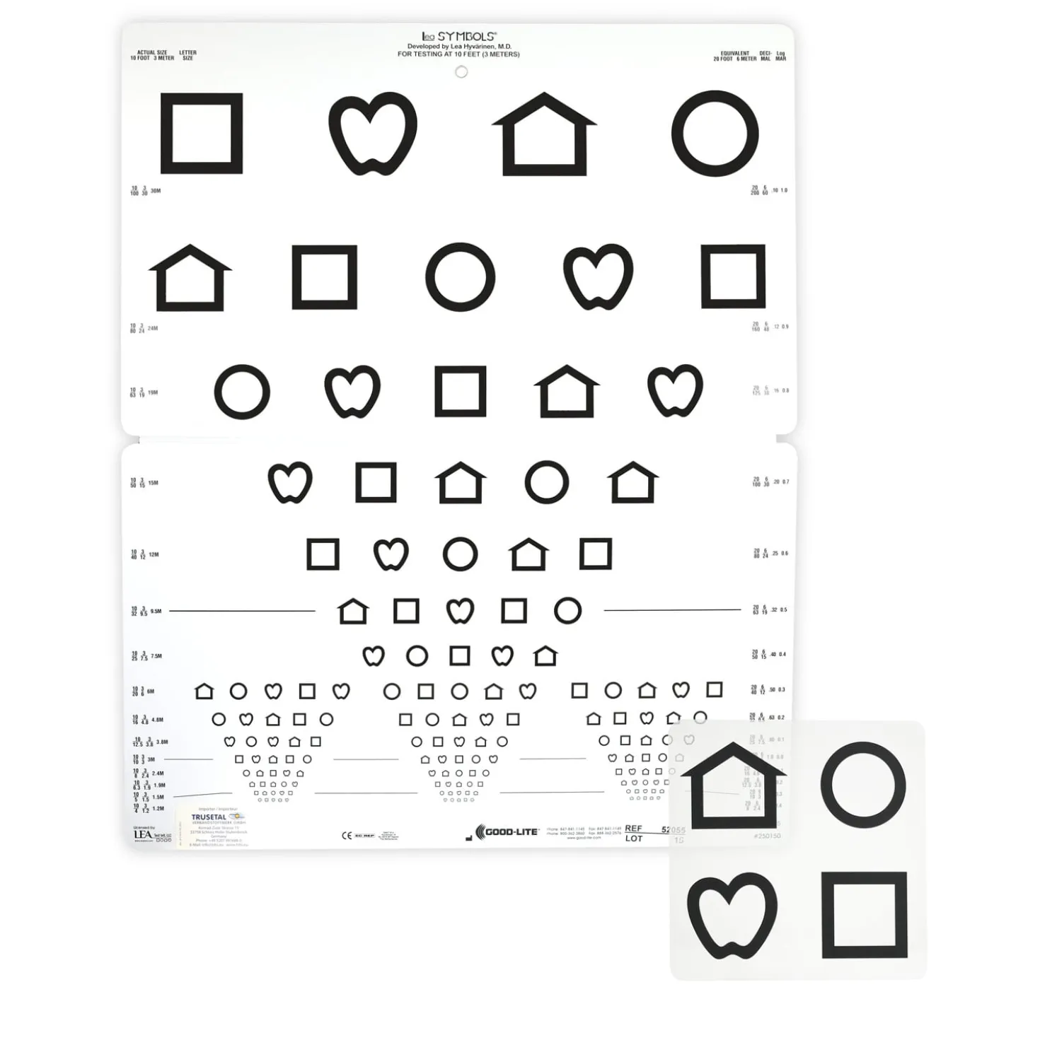 LEA™ Falttafel-Symbole