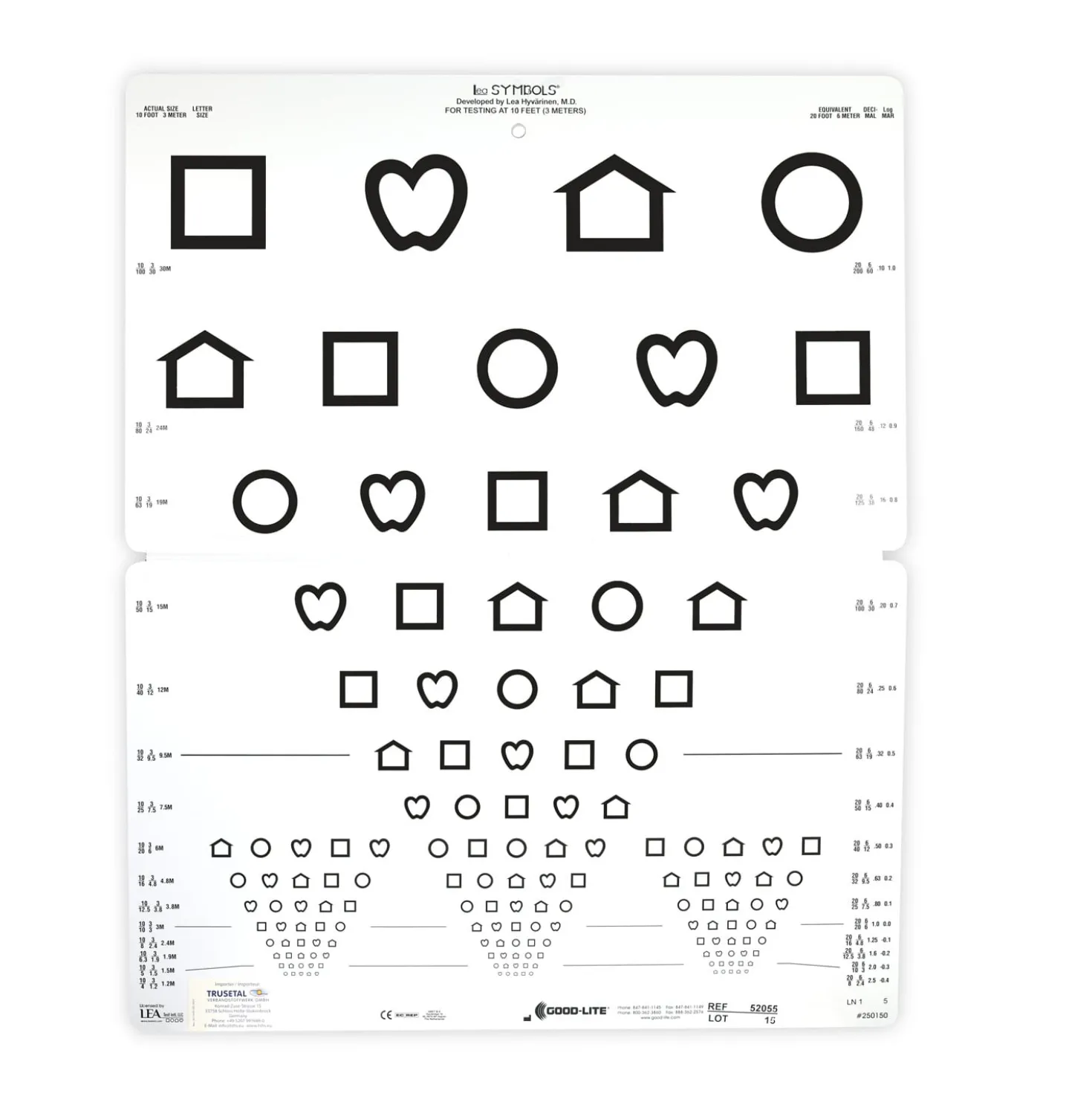 LEA™ Falttafel-Symbole