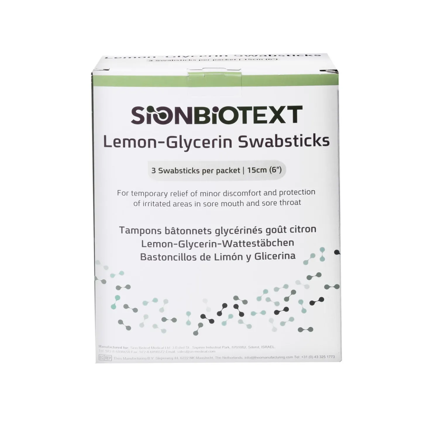 Lemon-Swab Mundpflegestäbchen