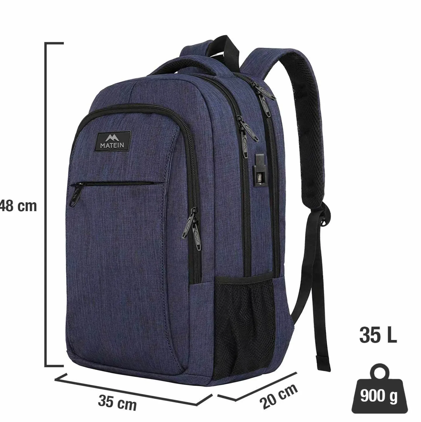 Matein Laptoprucksack