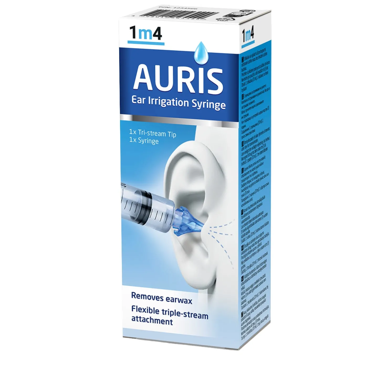 1m4 AURISsingle Ohrspülspritze