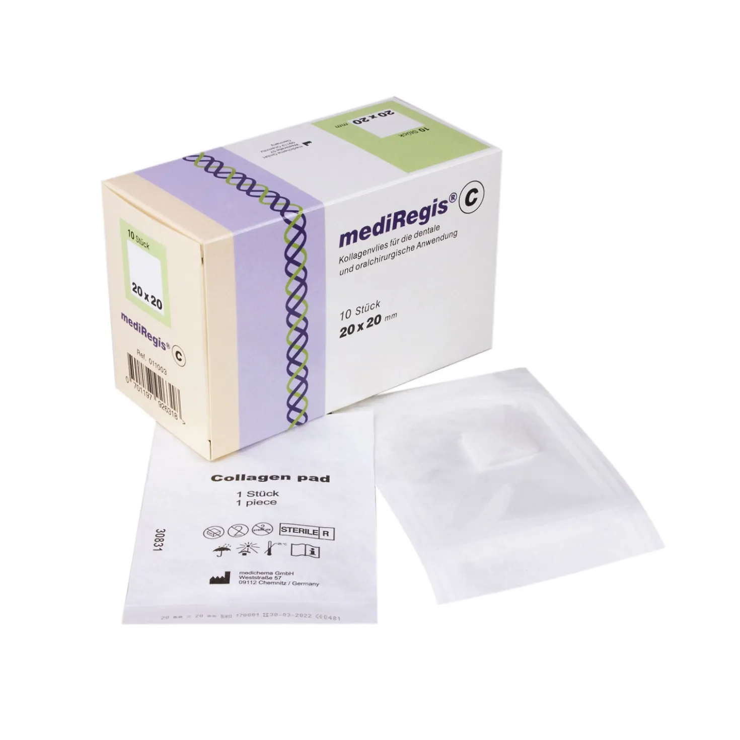 mediRegis® Kollagenvlies