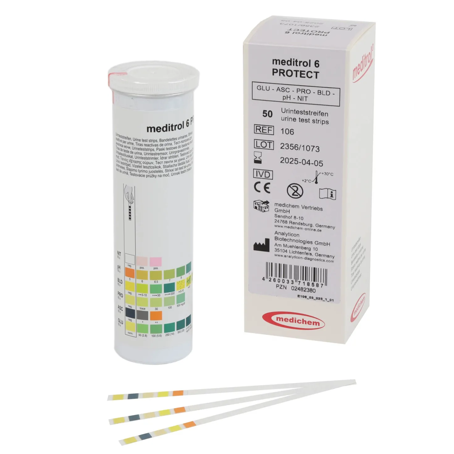 meditrol® 6 Urinteststreifen