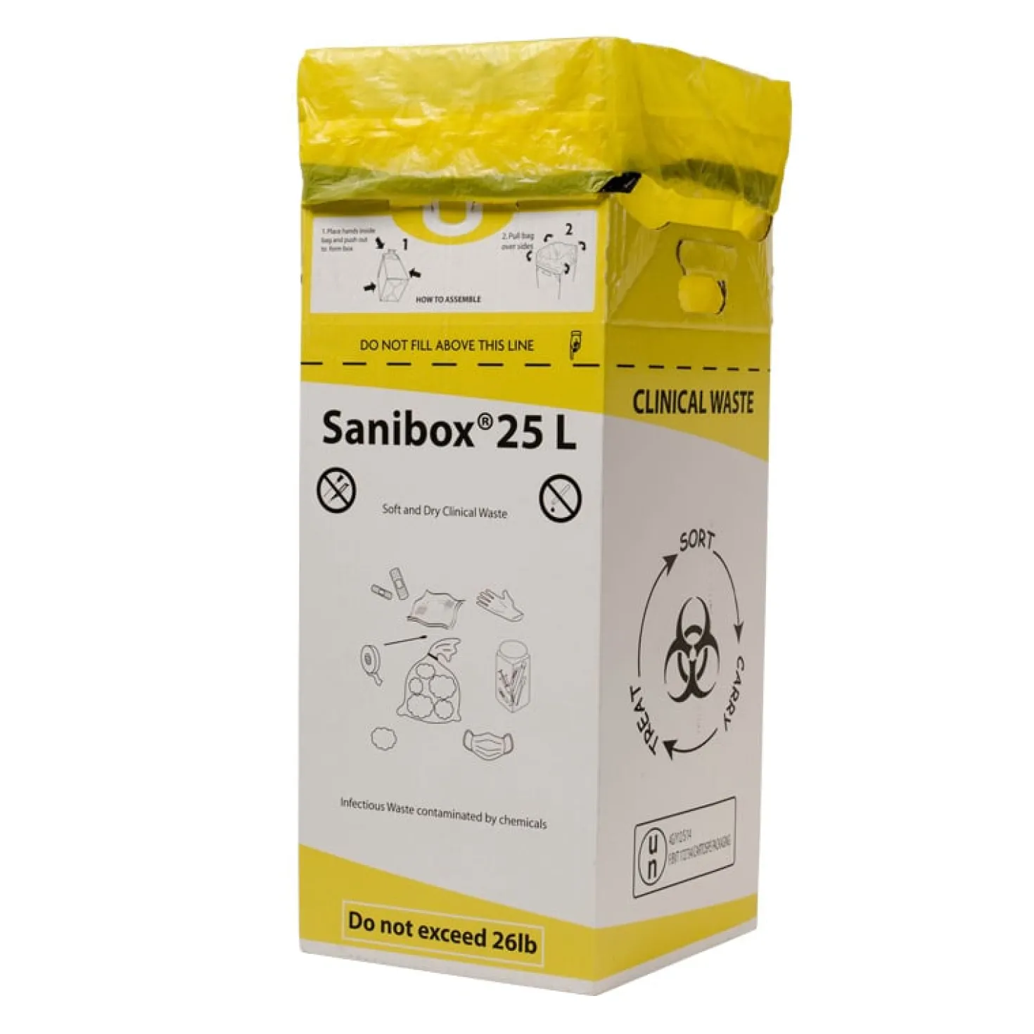Medizinische Entsorgungsbox «Sanibox»
