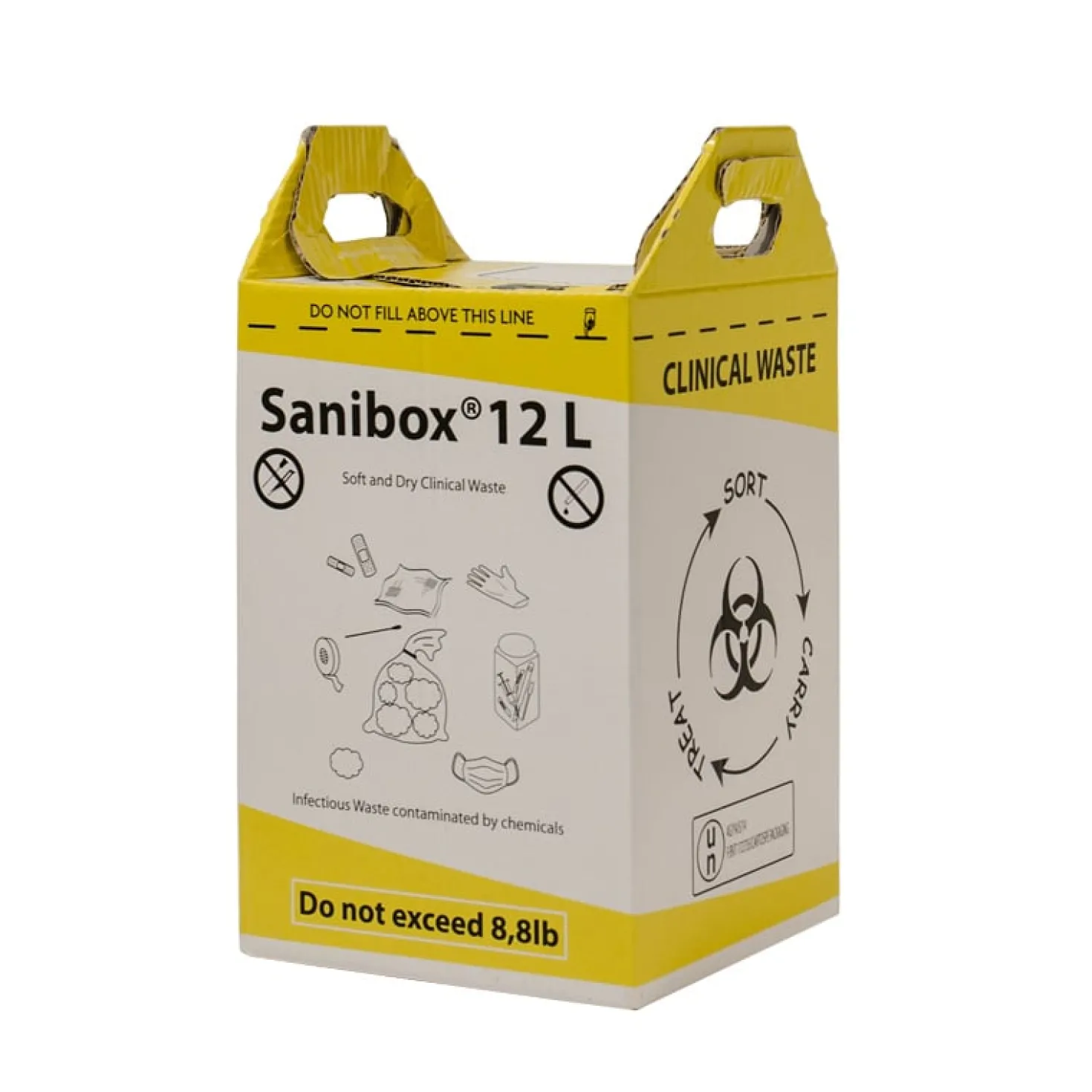 Medizinische Entsorgungsbox «Sanibox»