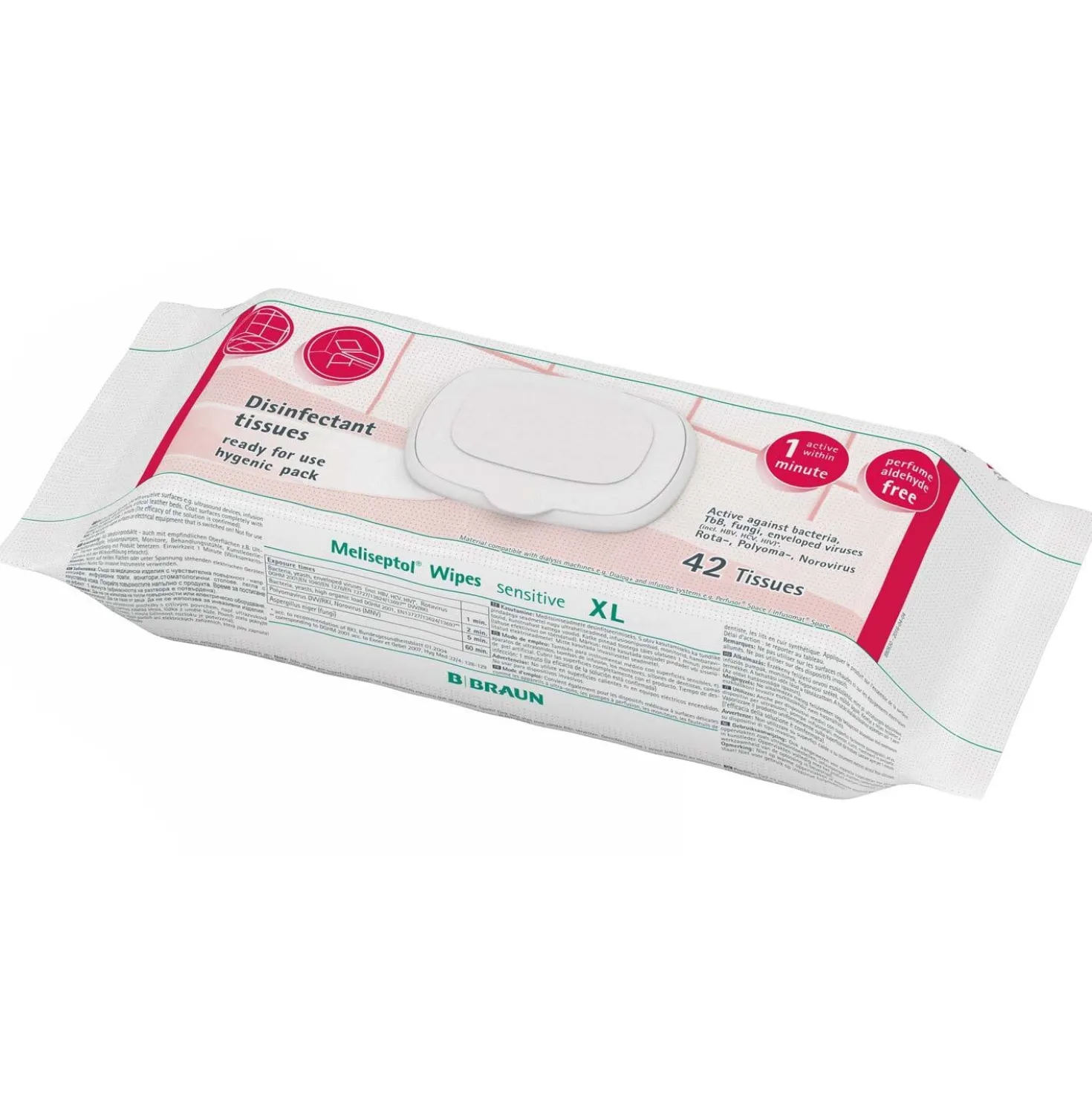 Meliseptol wipes sensitive, Flowpack
