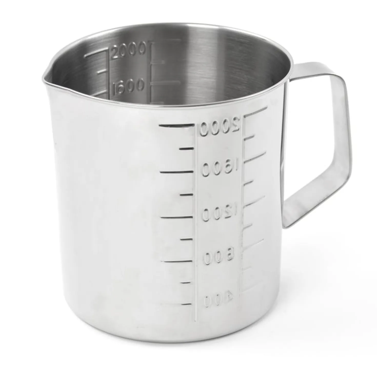 Messbecher, Edelstahl