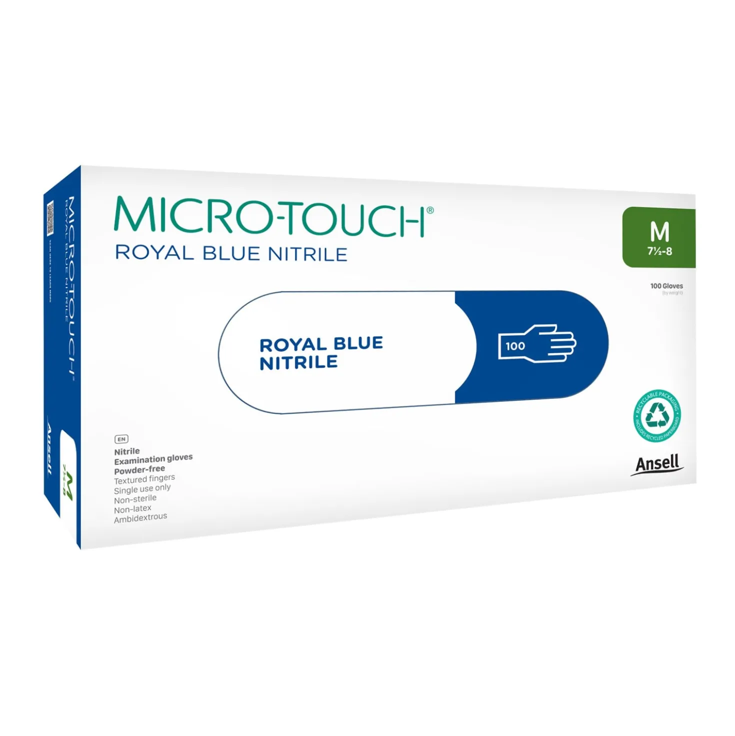 MICRO-TOUCH® Royal Blue Nitrile