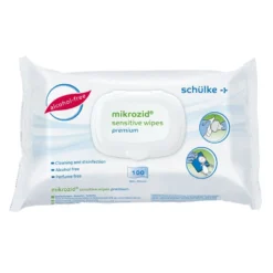 mikrozid sensitive wipes premium