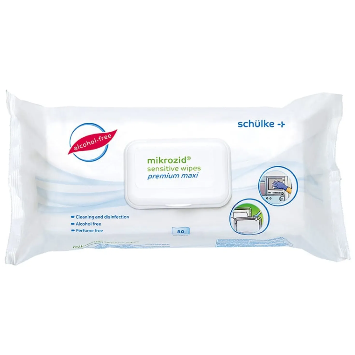 mikrozid sensitive wipes premium