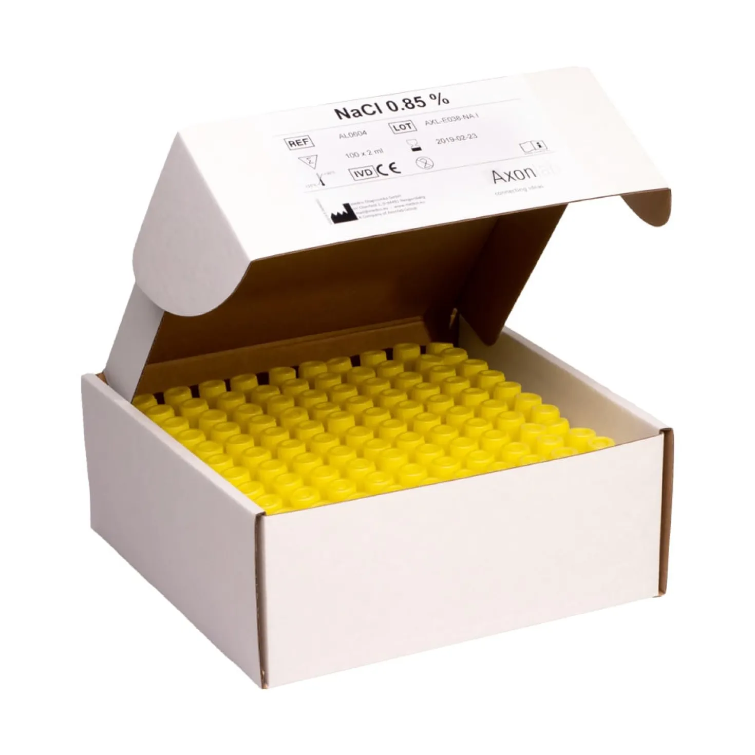 2 ml NaCl-Röhrchen 0.85 %