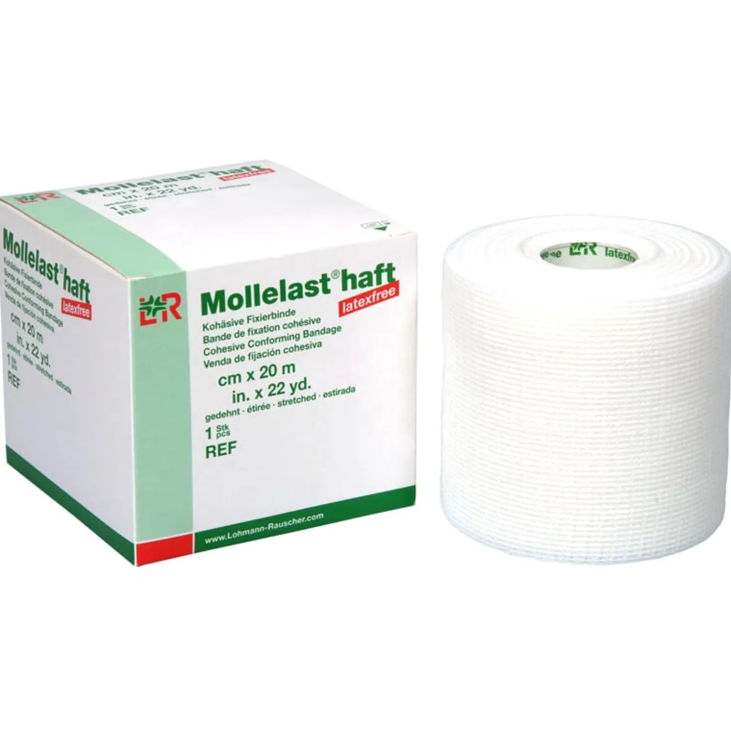 Mollelast haft latexfrei