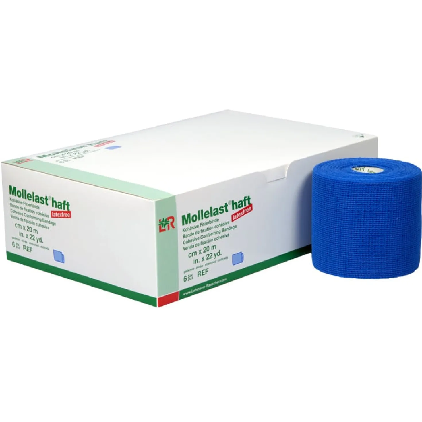 Mollelast haft latexfrei, Vorratskarton