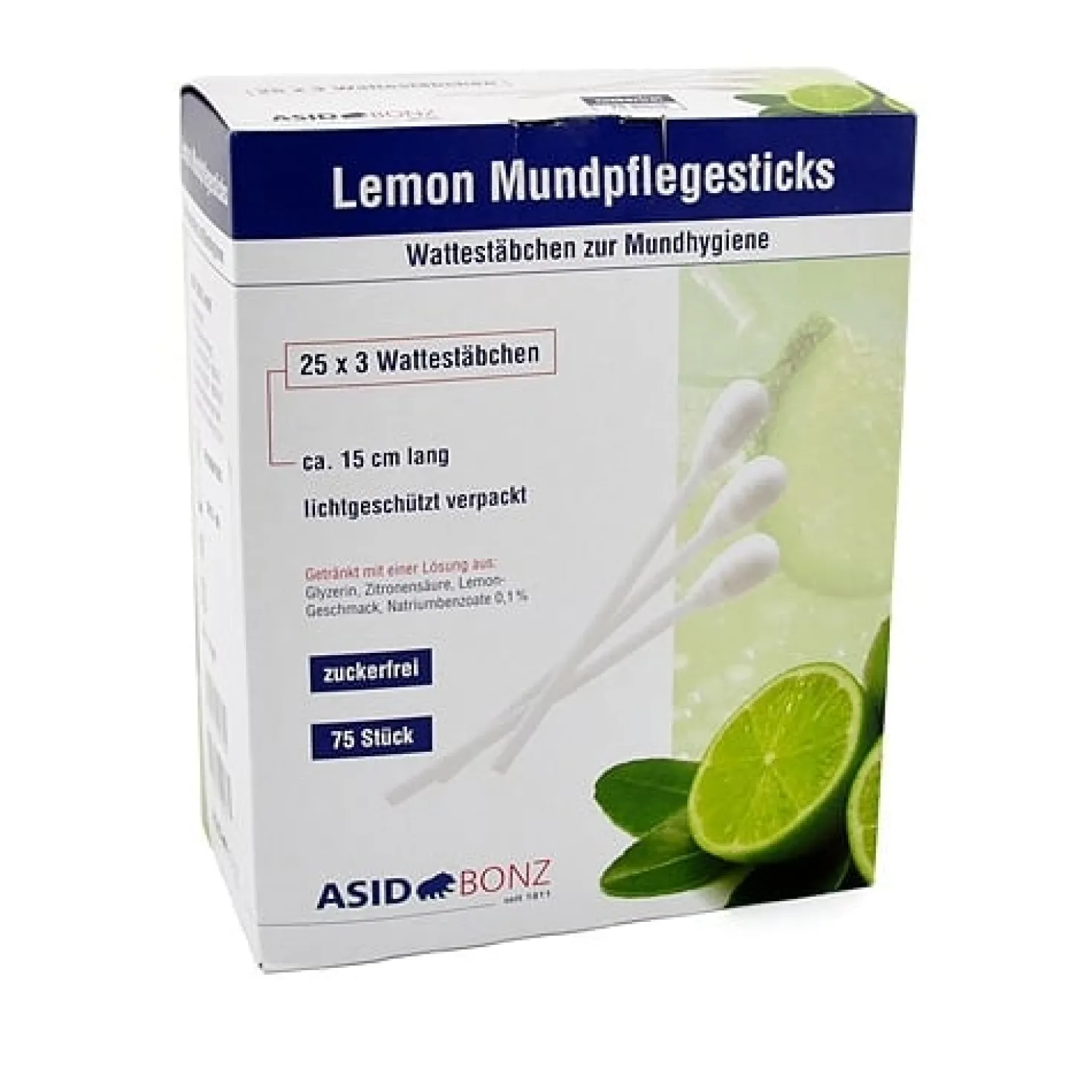 Mundpflegestäbchen Lemon