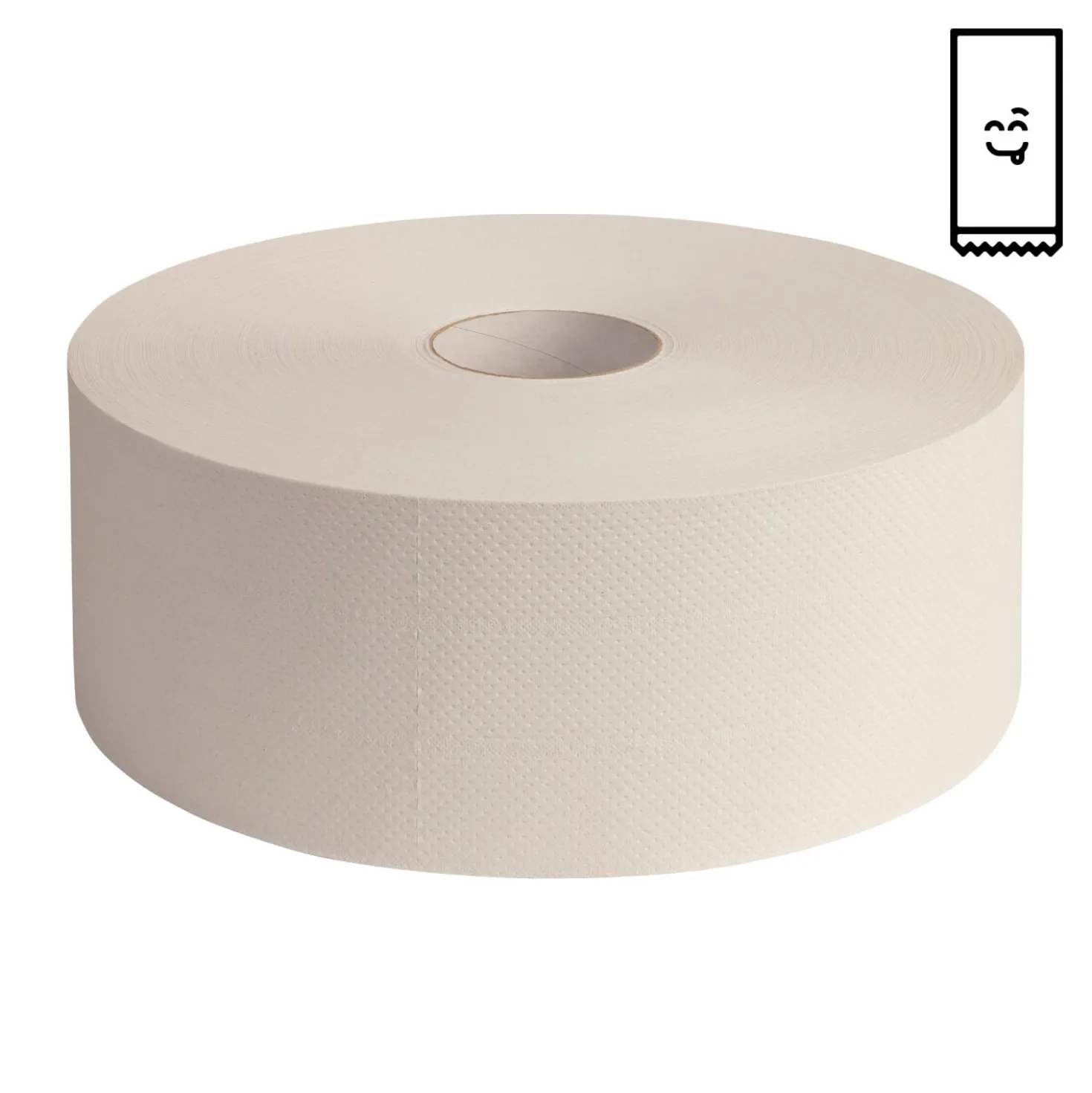 Nachhaltige Jumborolle Toilettenpapier