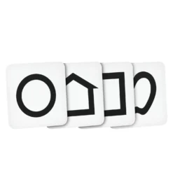 Nahtest LEA™-Symbole/-Zahlen-Karte