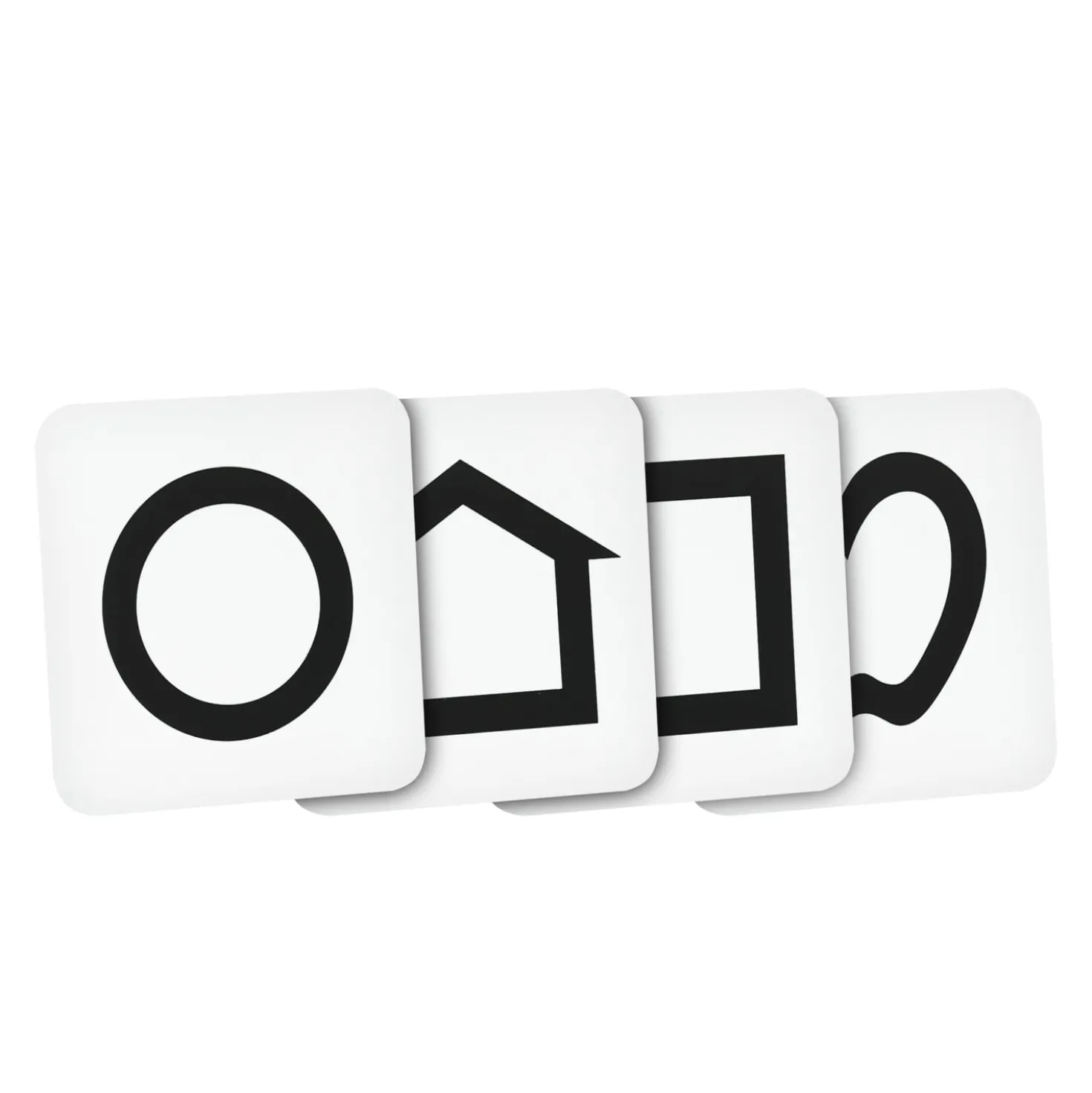 Nahtest LEA™-Symbole/-Zahlen-Karte