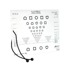 Nahtest LEA™-Symbole/-Zahlen-Karte