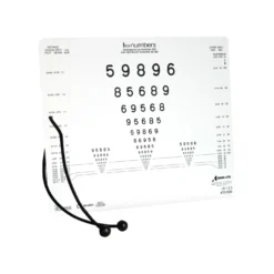 Nahtest LEA™-Symbole/-Zahlen-Karte