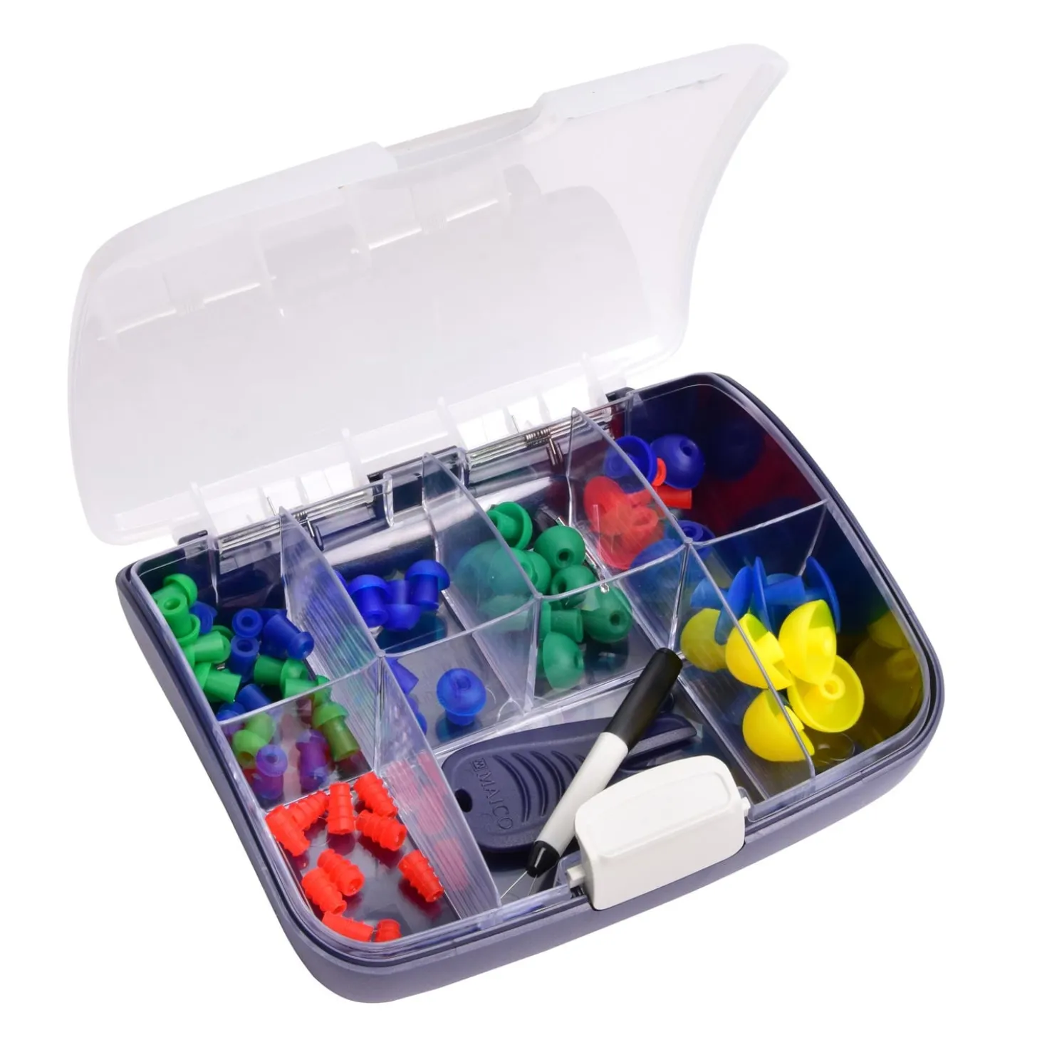 Ohrstöpselset in der Box