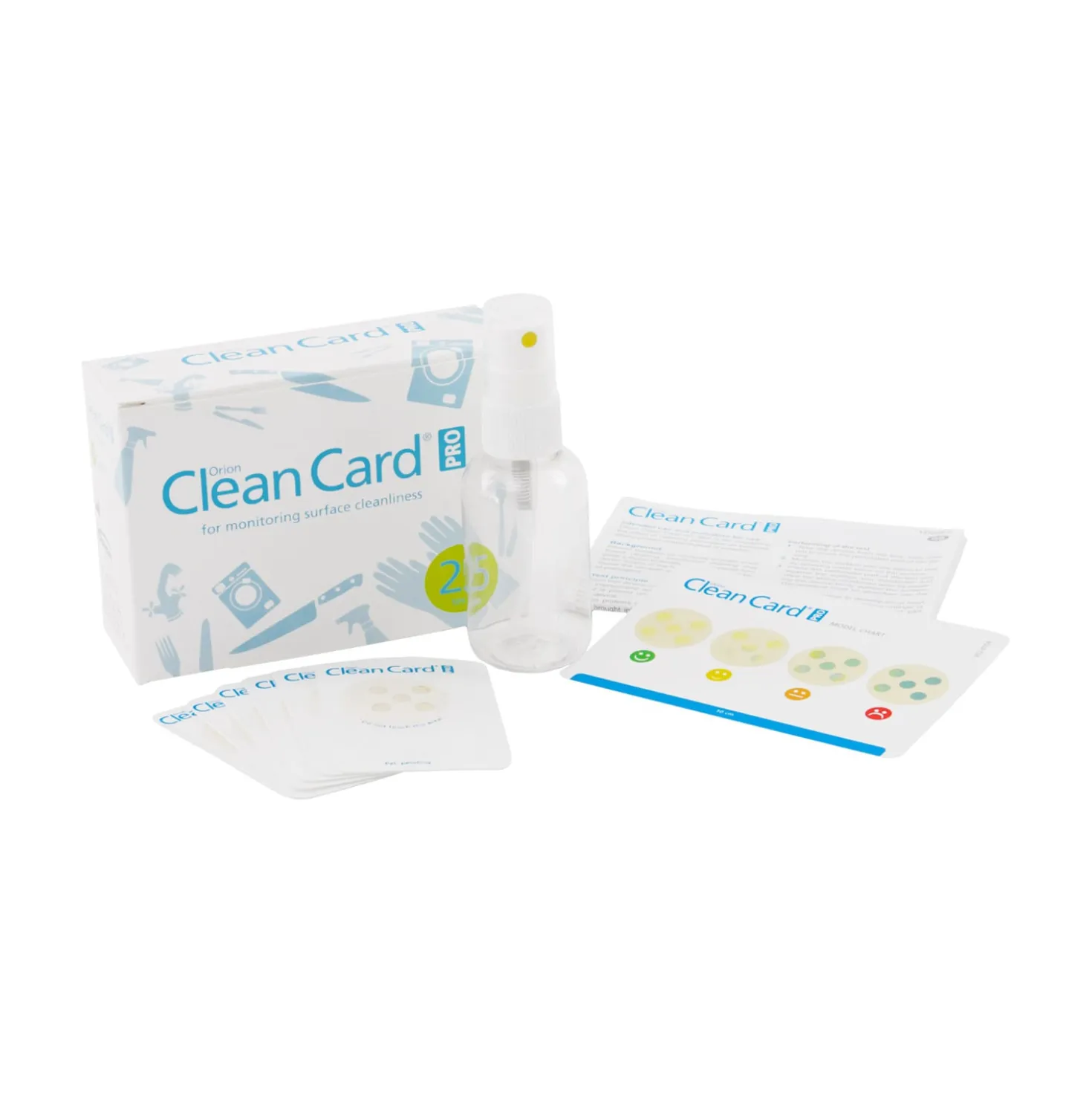 Orion Clean Card Pro, Hygieneschnelltest