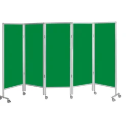 Paravent mit Rollen